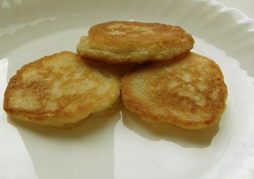 порция оладьев