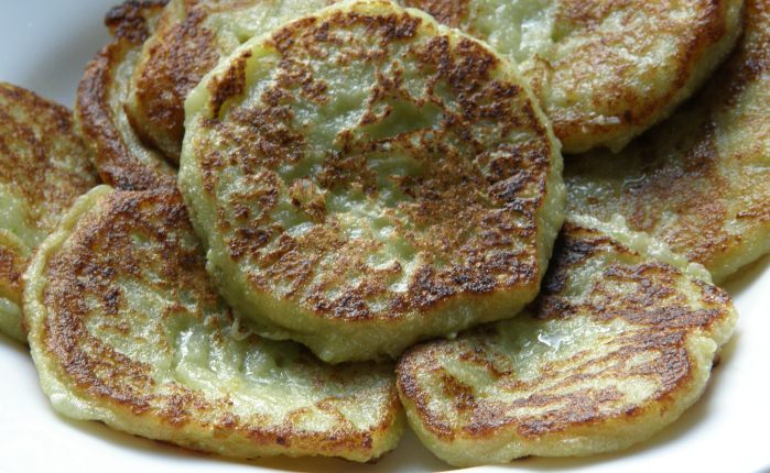 Кабачковые оладьи